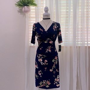 Ralph Lauren dress navy floral
